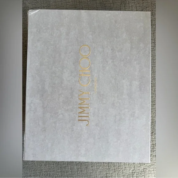 Jimmy Choo Black Croc-Embossed Leather Large Tote with Charm - Picture 11 of 12